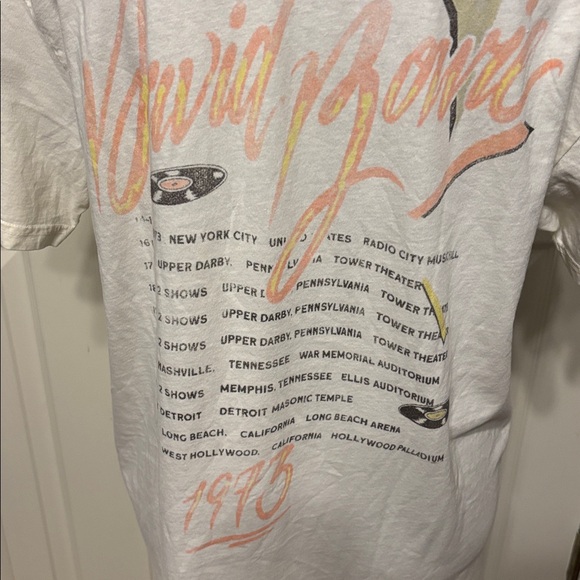 Lucky Brand David Bowie Graphic Tee shirt - Picture 7 of 12